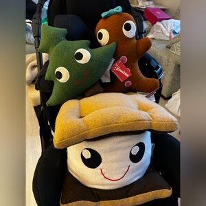 Plush Tree, Gingerbread, and Pie Toy Set from Crate and Barrel Kids